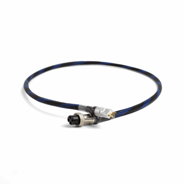L1 cable, 100cm, GX16-4 to Micro USB connector